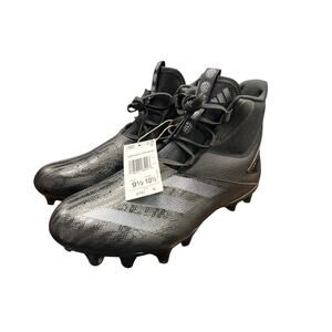 Adidas Adizero Chaos Black Snakeskin Football Lineman Cleats Men 9.5 Wmn 10.5